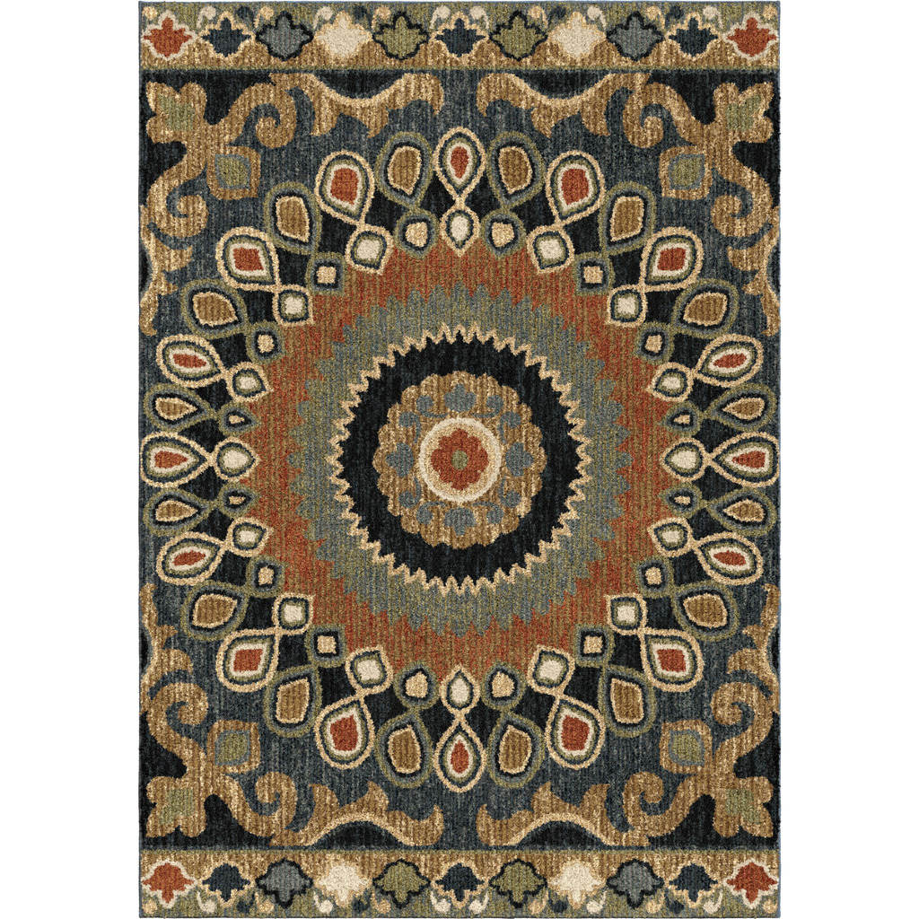 Transitional area rug
