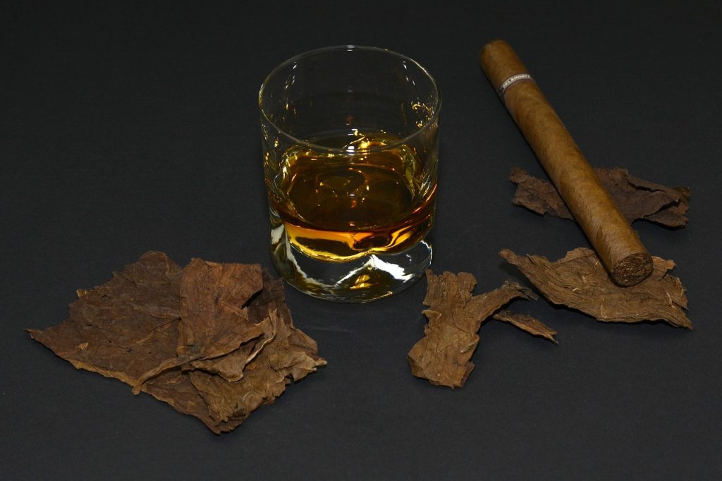 Whiskey with a Cigar