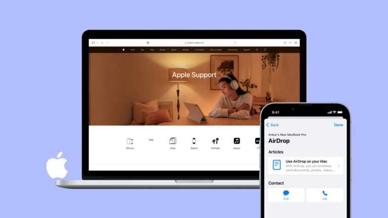 Contact Apple Support For Your Mac